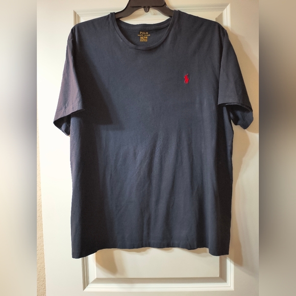 Polo Ralph Lauren Men’s T-Shirt – XXL | Navy Blue with Red Pony Logo - Picture 1 of 4